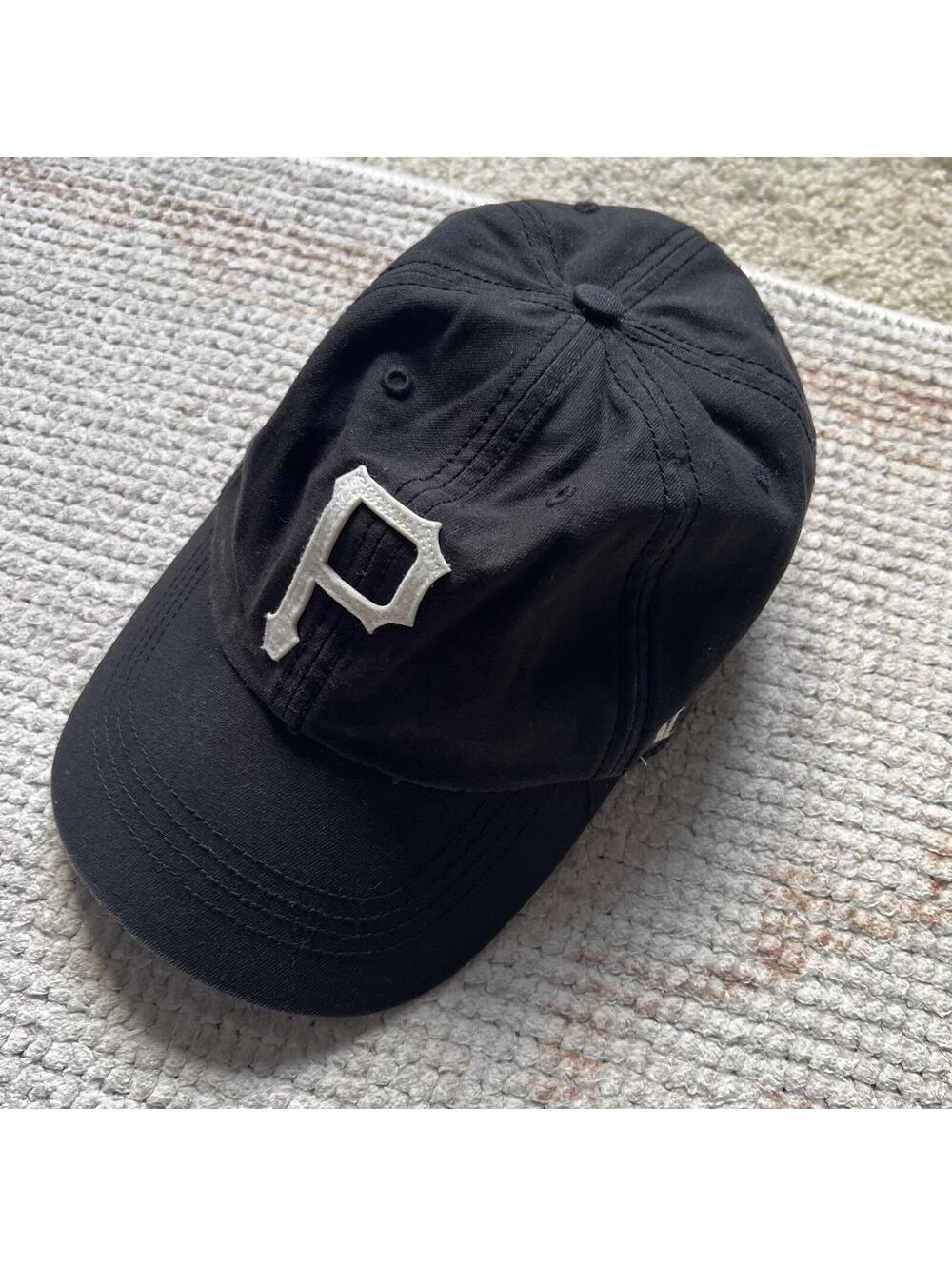 Pittsburgh Pirates Balck Black Baseball Hat